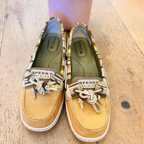 Sperry Top Siders Plaid Boat Shoes | Size 8.5 - Picture 4 of 5